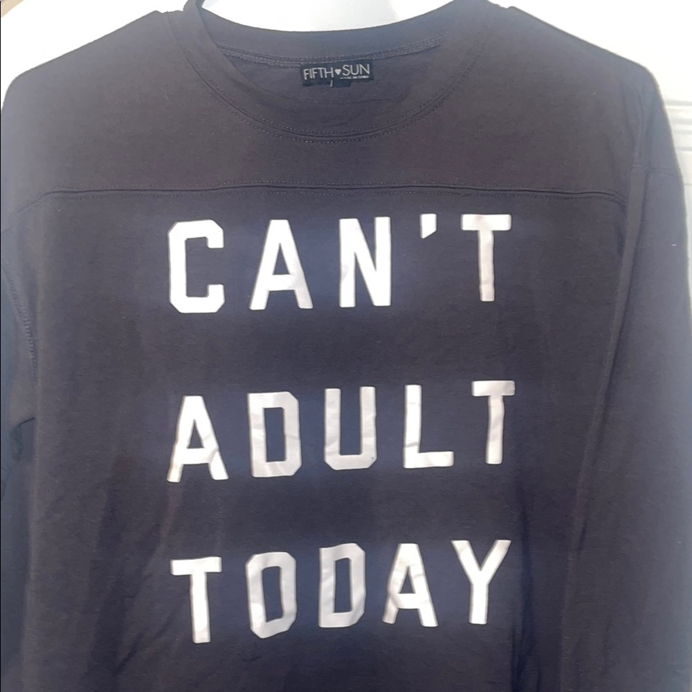 Fifth Sun Gray Graphic Sweatshirt